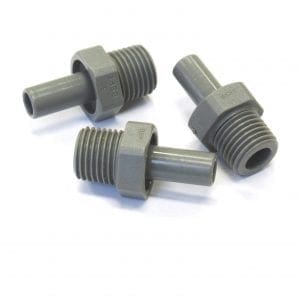 Fitting - 1/4BSP x 5/16stem JG Qty 3