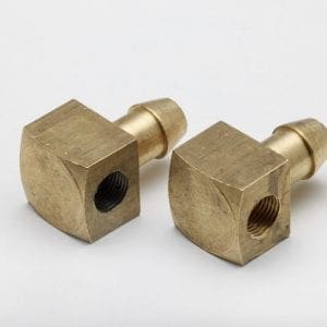 Fitting - O/Let Elbow - Brass - Qty 2