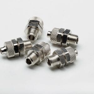 Adaptor - 8mm x 1/8 BSP  str.  Qty5
