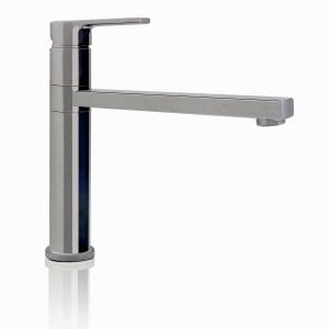 Mixer Tap - Paddle - Stand-Alone - Brushed