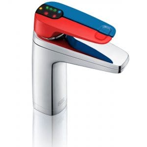 Dispenser Kit - XL - Chrome Red/Blue Levers