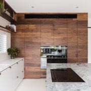 Billi XL Matte White on kitchen sink