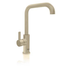 Mixer Tap - Square Gooseneck - Stand-Alone - Platinum